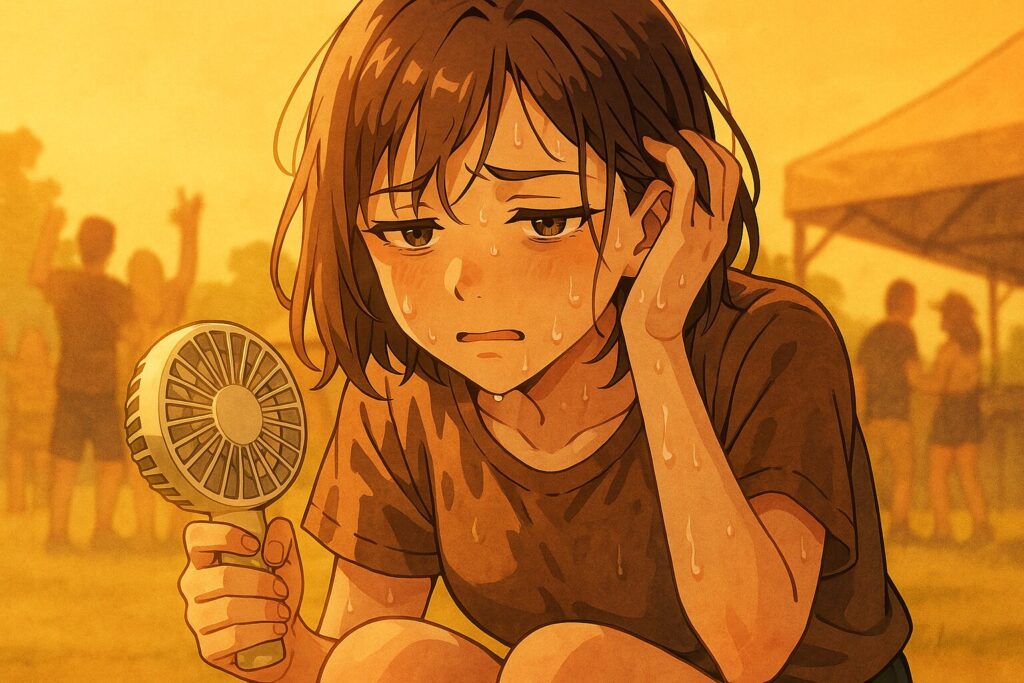 なぜ「冷感ポンチョ」が今、夏フェス対策に選ばれているのか？