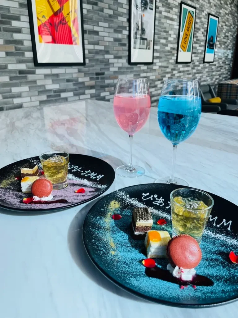 公演記念デザートプレート（¥1,500）