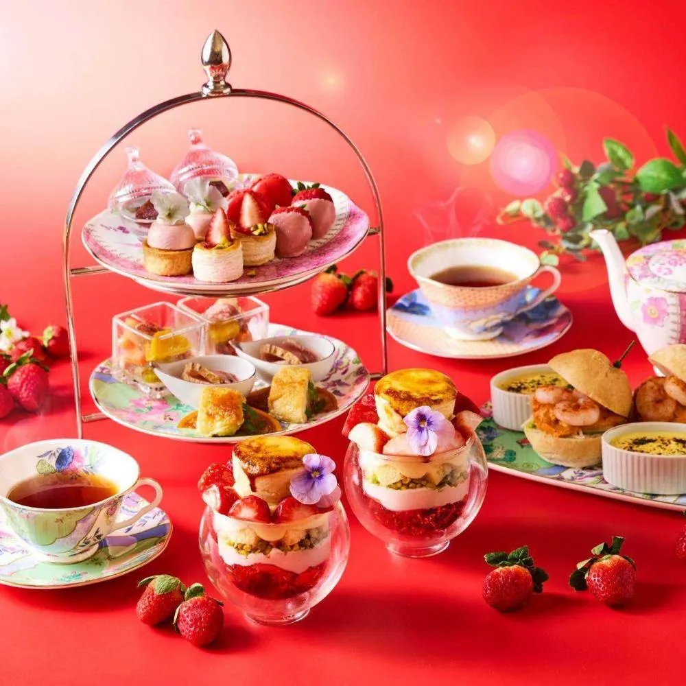 東京タワービューで楽しむいちごアフタヌーンティー 7,000円