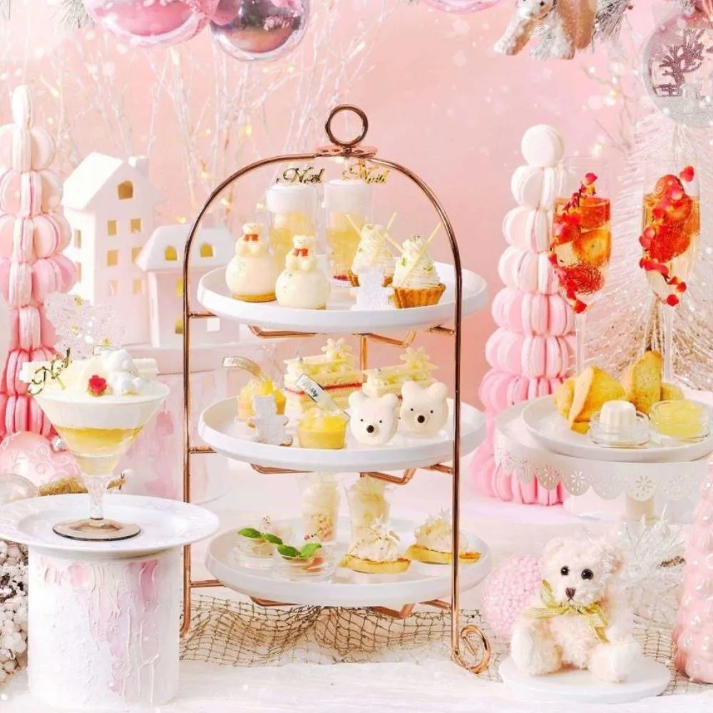 白くま×雪の世界で楽しむクリスマスアフタヌーンティー