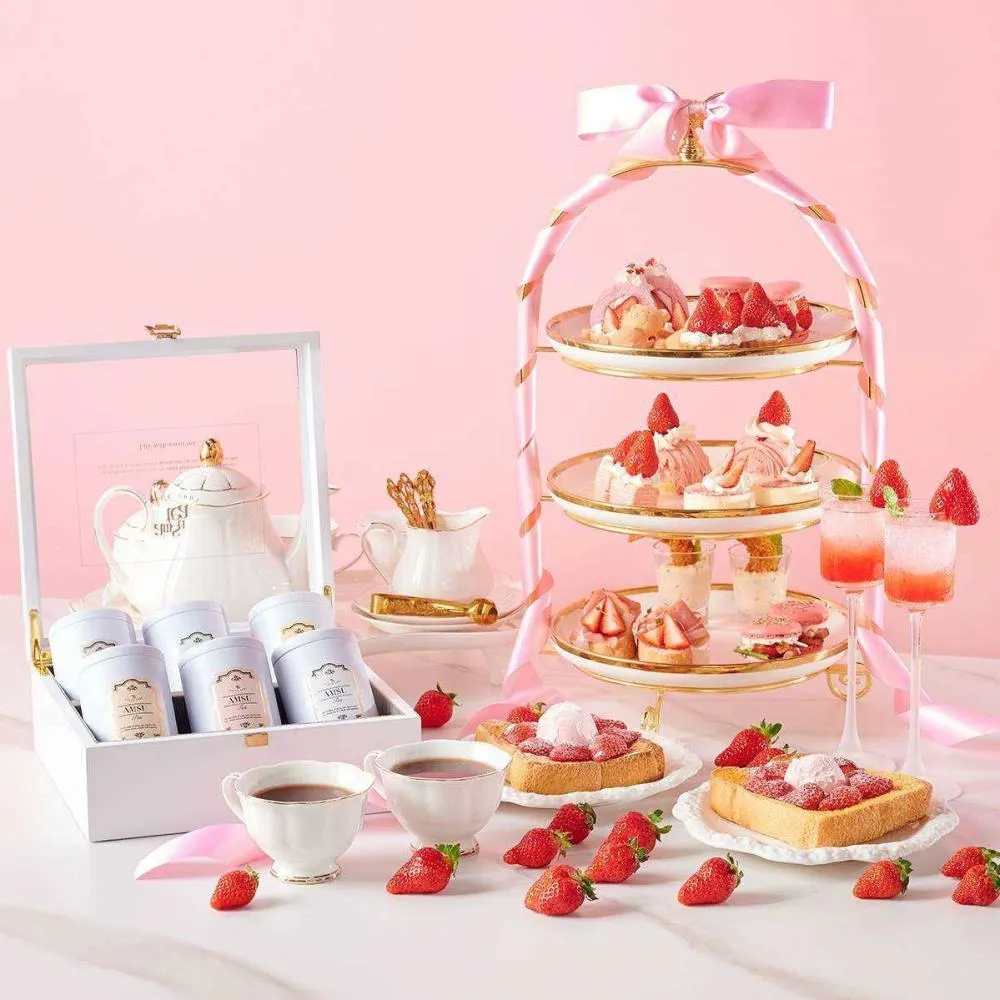 星降る異世界空間で楽しむいちごアフタヌーンティー 5,500円