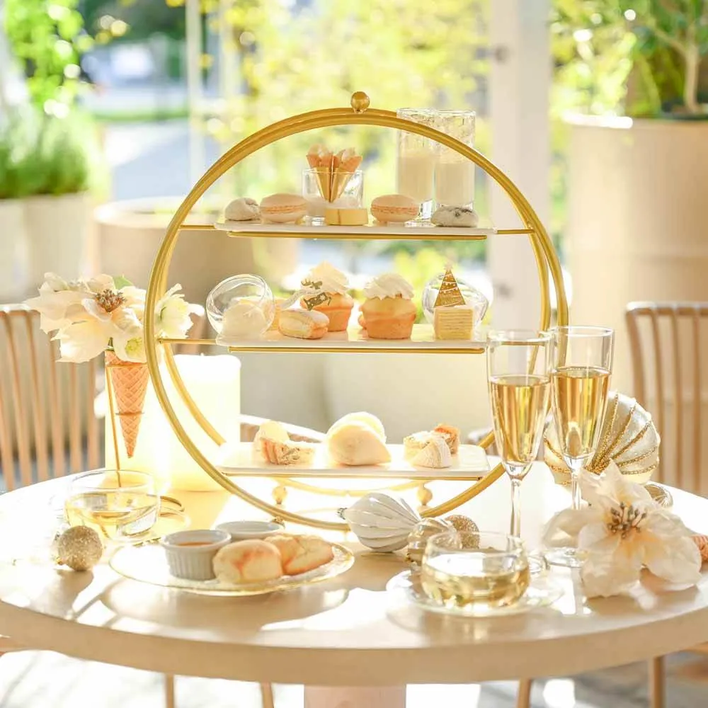 カフェで楽しむ癒しのクリスマスアフタヌーンティー