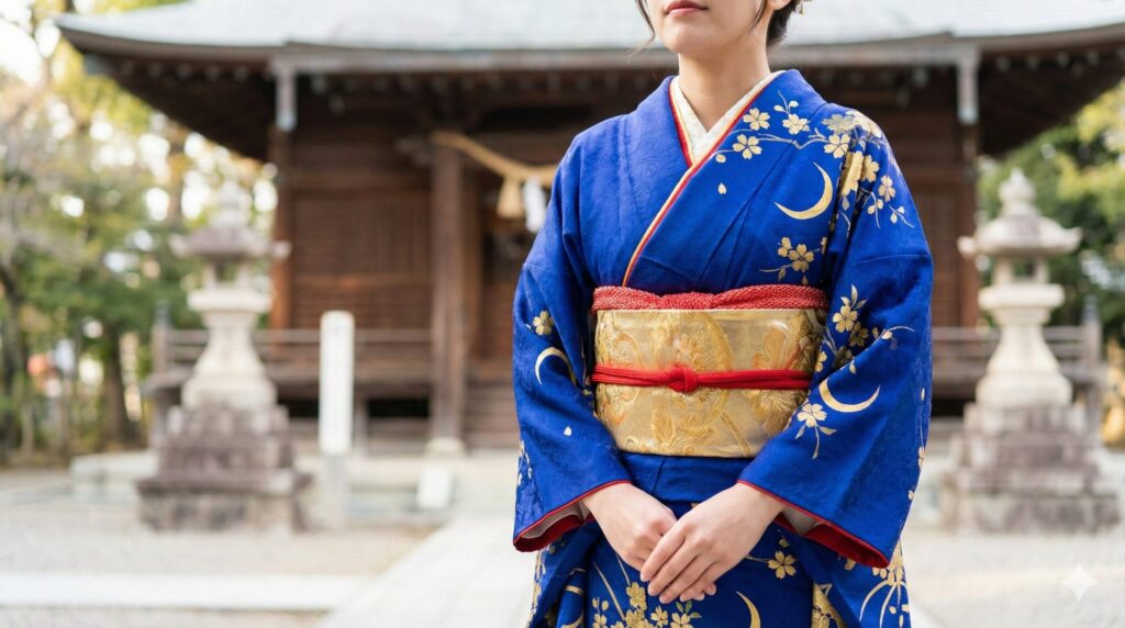 せっかくなら参拝は「推しカラーの着物」で♪