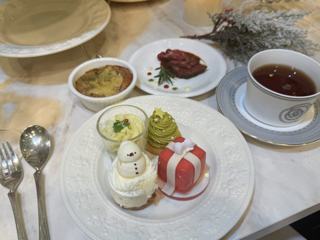 スイーツもセイボリーもおいしすぎる