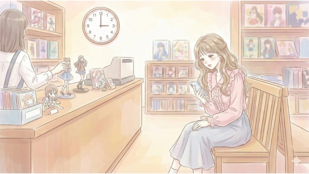 店舗持ち込み｜即金性は高いが、移動の労力と待ち時間がとにかく大変