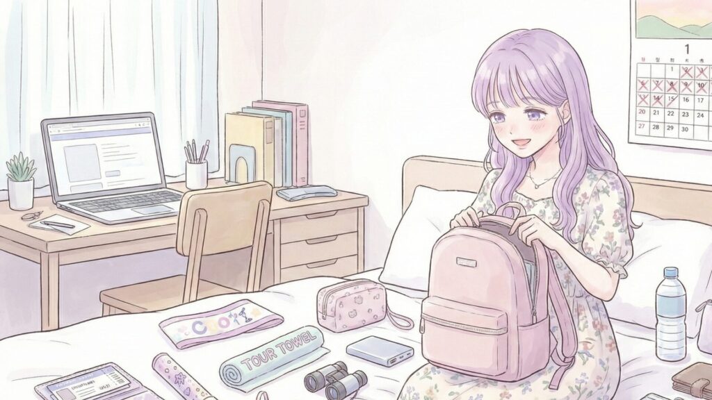 刀ミュの持ち物リスト