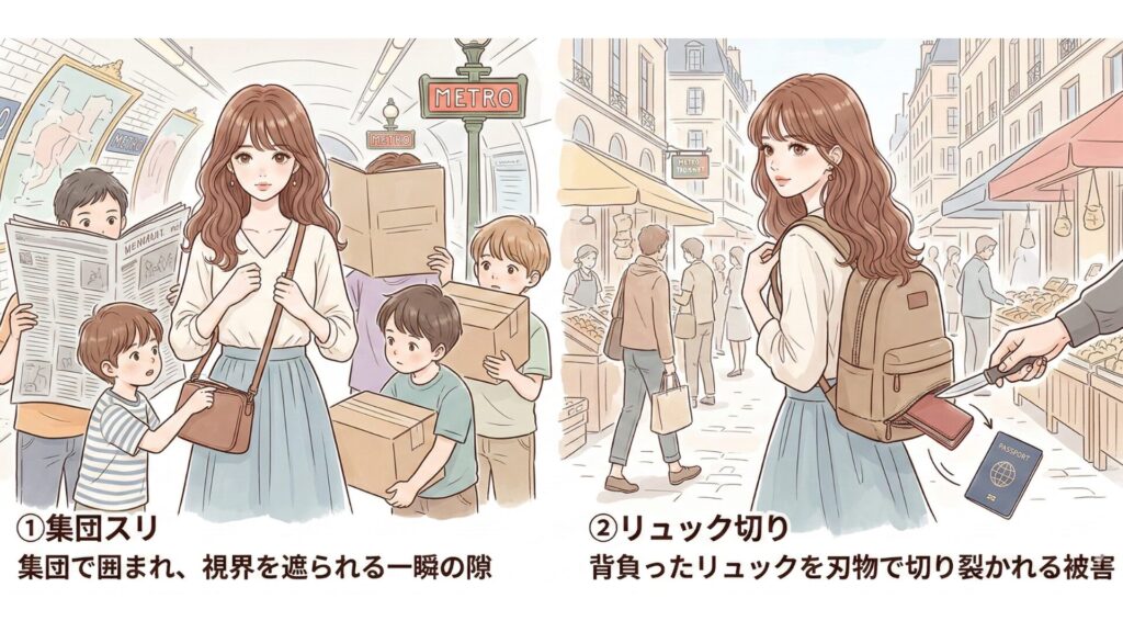 海外旅行で本当にあったスリの手口