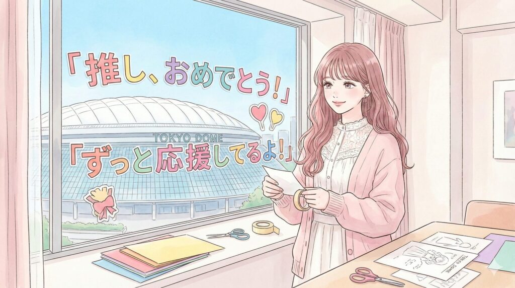 まとめ｜推しの晴れ舞台を、ホテルの窓からお祝いしよう