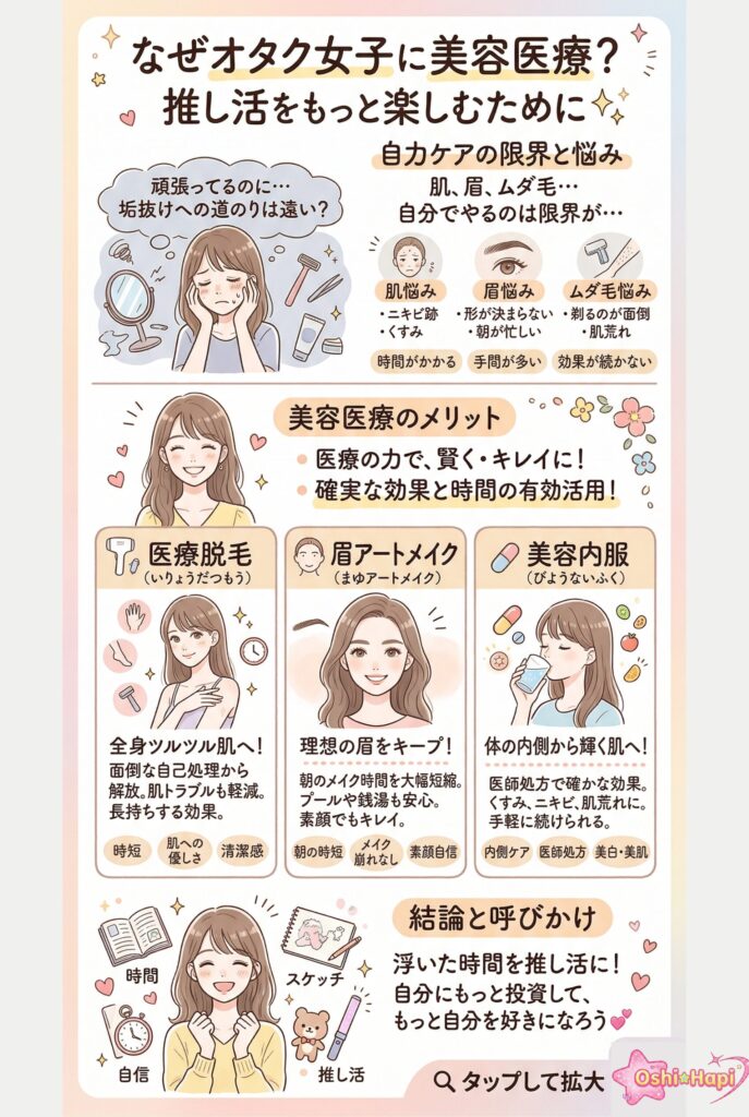 なぜオタク女子に美容医療なのか?