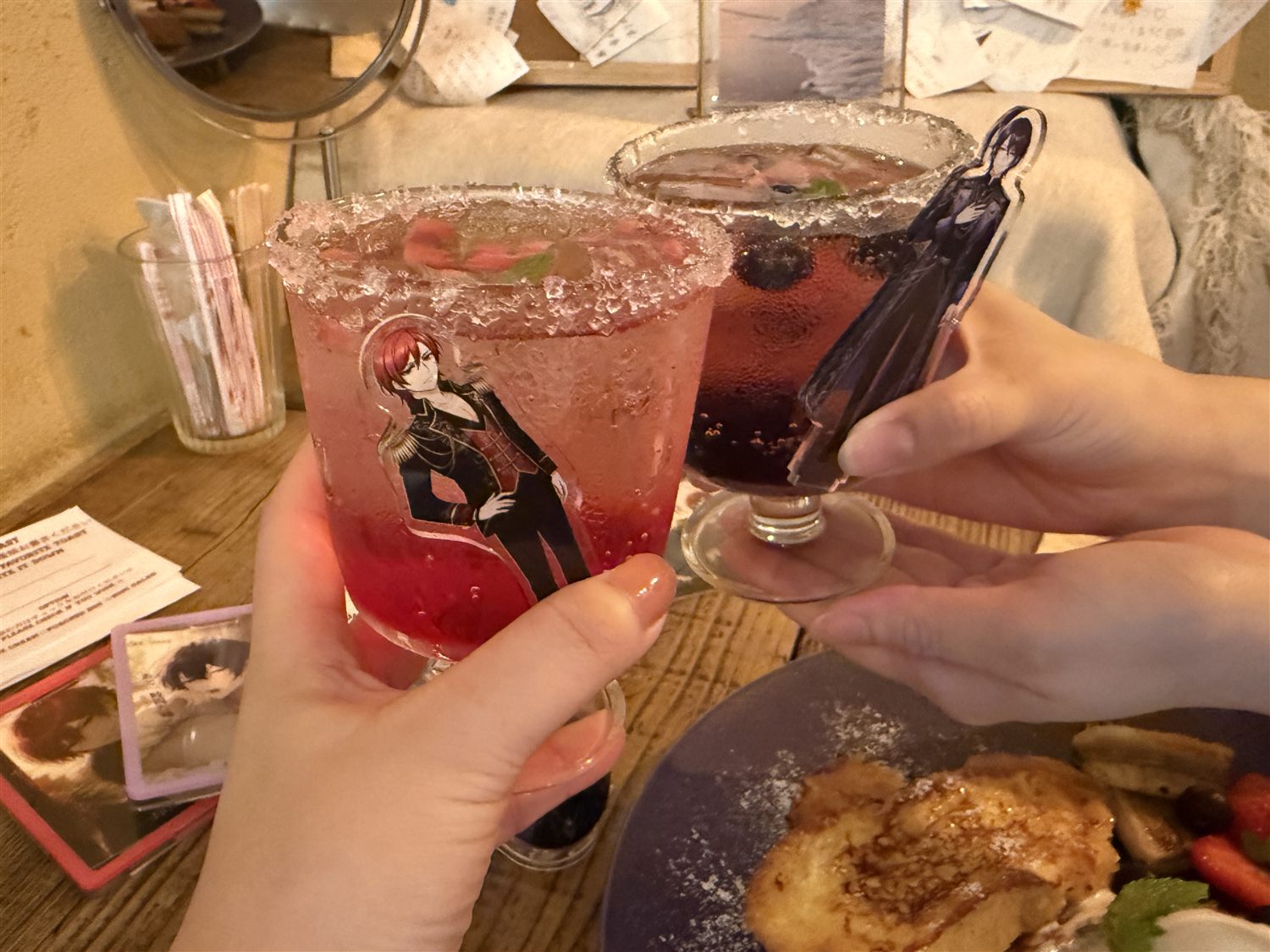 The3rd.Shibuya(ザサード シブヤ)の推しカラードリンクで乾杯